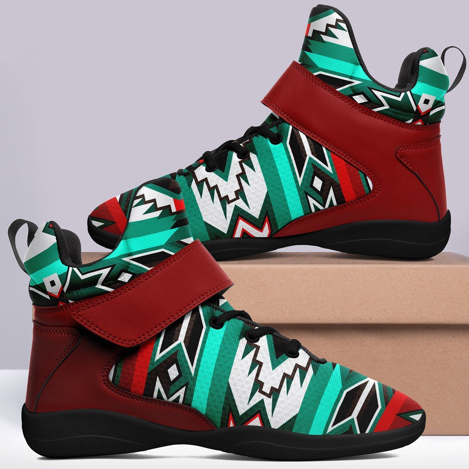 Southwest Journey Ipottaa Basketball / Sport High Top Shoes - Black Sole 49 Dzine
