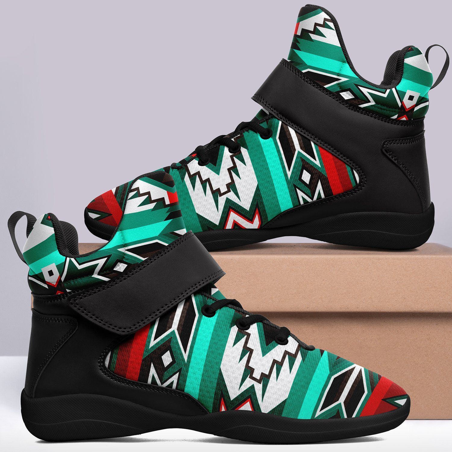 Southwest Journey Ipottaa Basketball / Sport High Top Shoes - Black Sole 49 Dzine