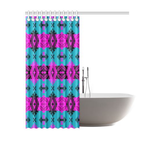 Sovereign Nation Deep Lake and Sunset Shower Curtain 60"x72" Shower Curtain 60"x72" e-joyer