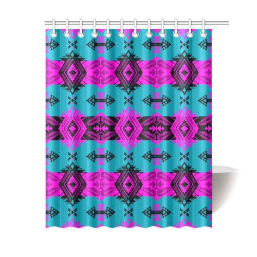 Sovereign Nation Deep Lake and Sunset Shower Curtain 60"x72" Shower Curtain 60"x72" e-joyer