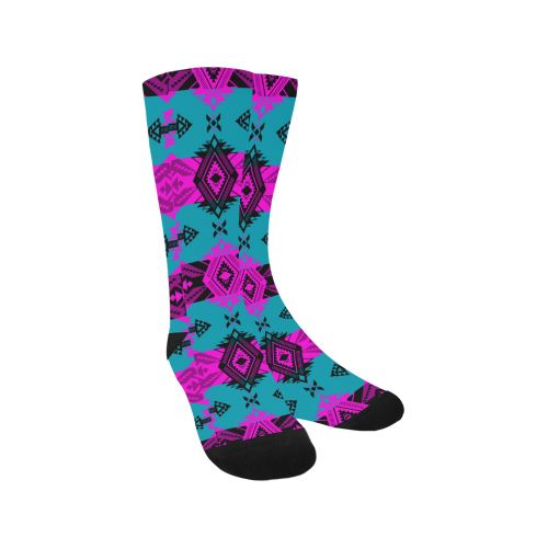 Sovereign Nation Deep Lake and Sunset Trouser Socks Socks e-joyer