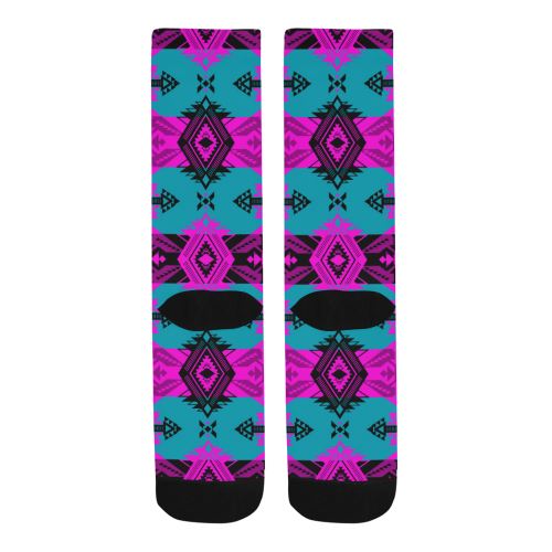 Sovereign Nation Deep Lake and Sunset Trouser Socks Socks e-joyer