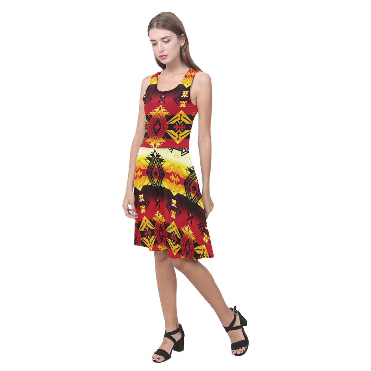 Sovereign Nation Fire Atalanta Casual Sundress(Model D04) Atalanta Sundress (D04) e-joyer