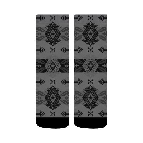 Sovereign Nation Gray Crew Socks Crew Socks e-joyer