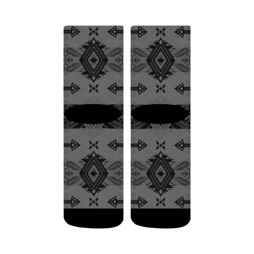 Sovereign Nation Gray Crew Socks Crew Socks e-joyer