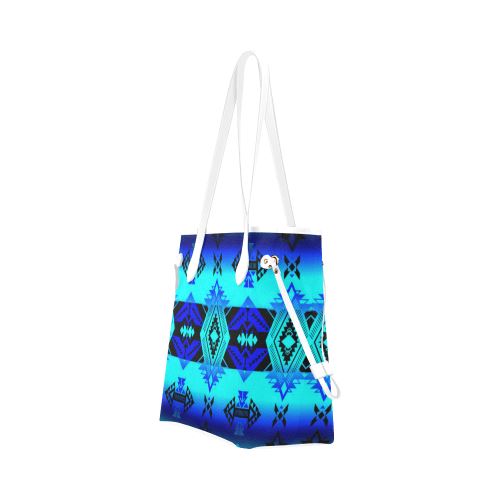 Sovereign Nation Midnight Clover Canvas Tote Bag (Model 1661) Clover Canvas Tote Bag (1661) e-joyer 