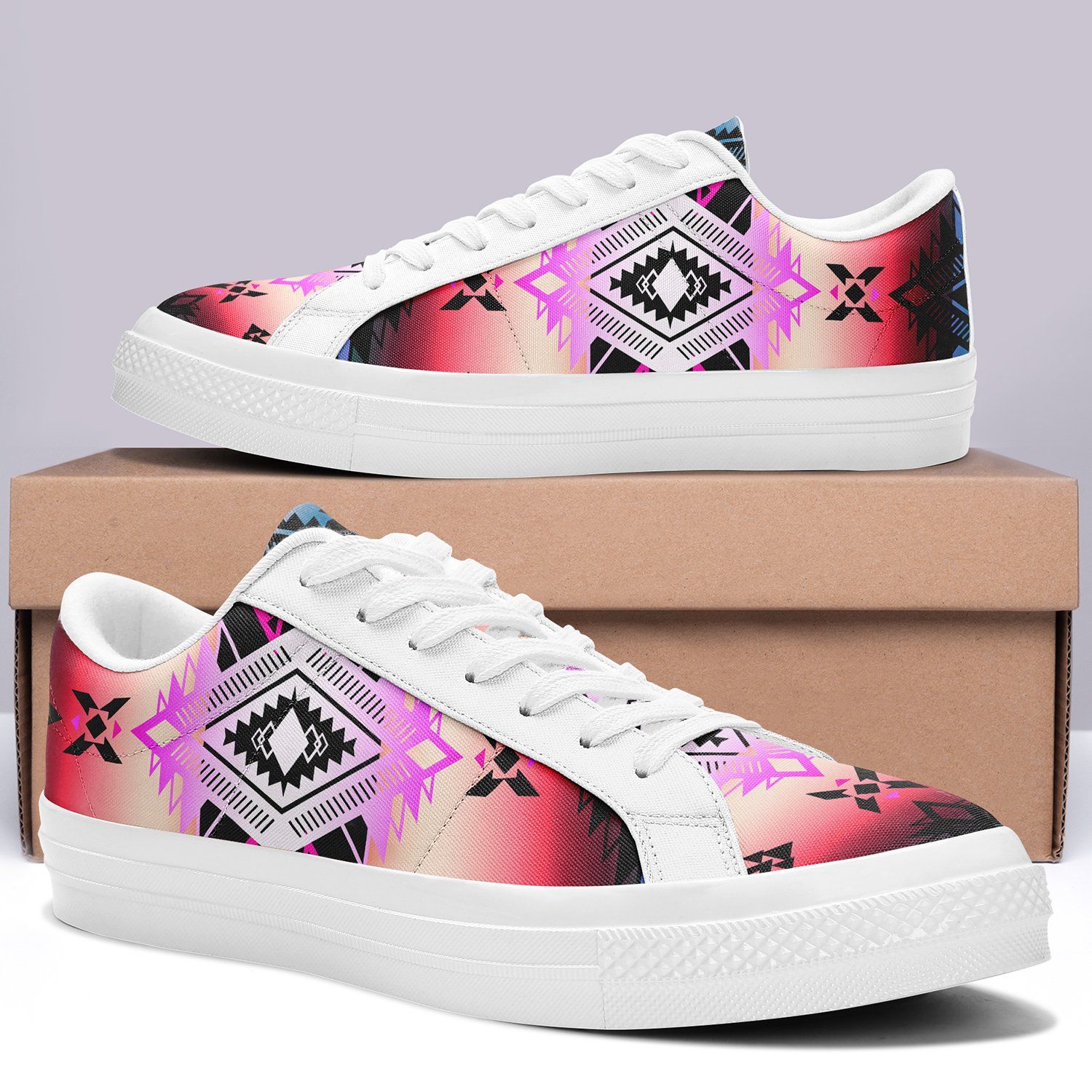 Sovereign Nation Skies Aapisi Low Top Canvas Shoes White Sole aapisi Herman