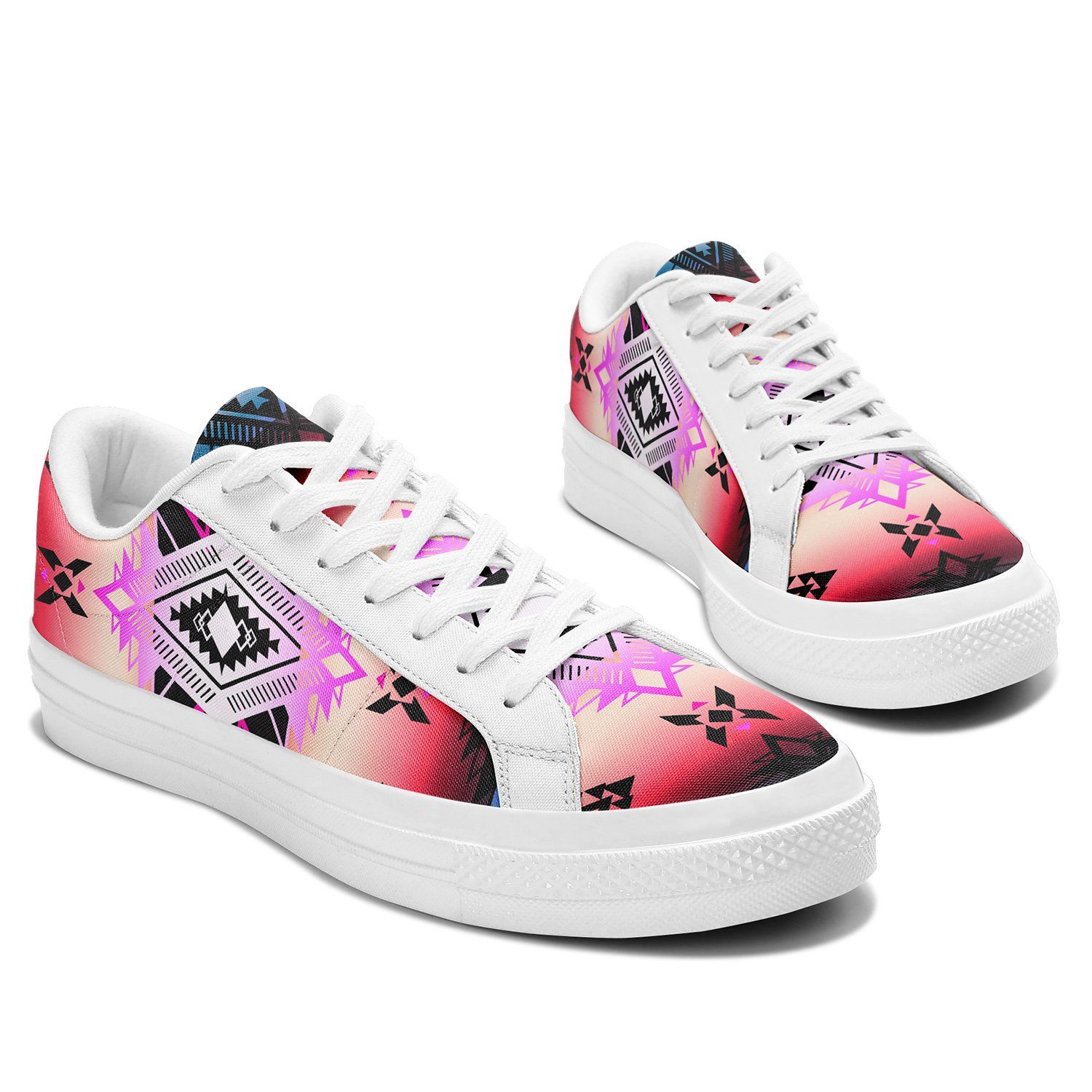 Sovereign Nation Skies Aapisi Low Top Canvas Shoes White Sole aapisi Herman
