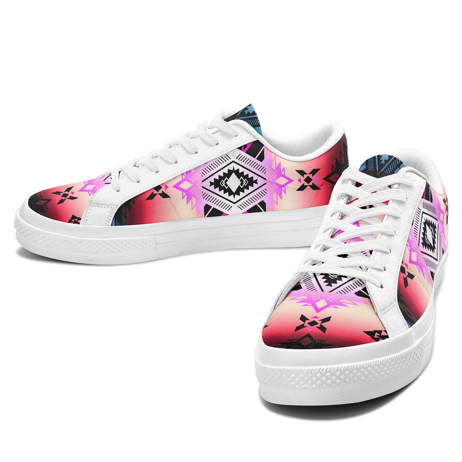 Sovereign Nation Skies Aapisi Low Top Canvas Shoes White Sole aapisi Herman