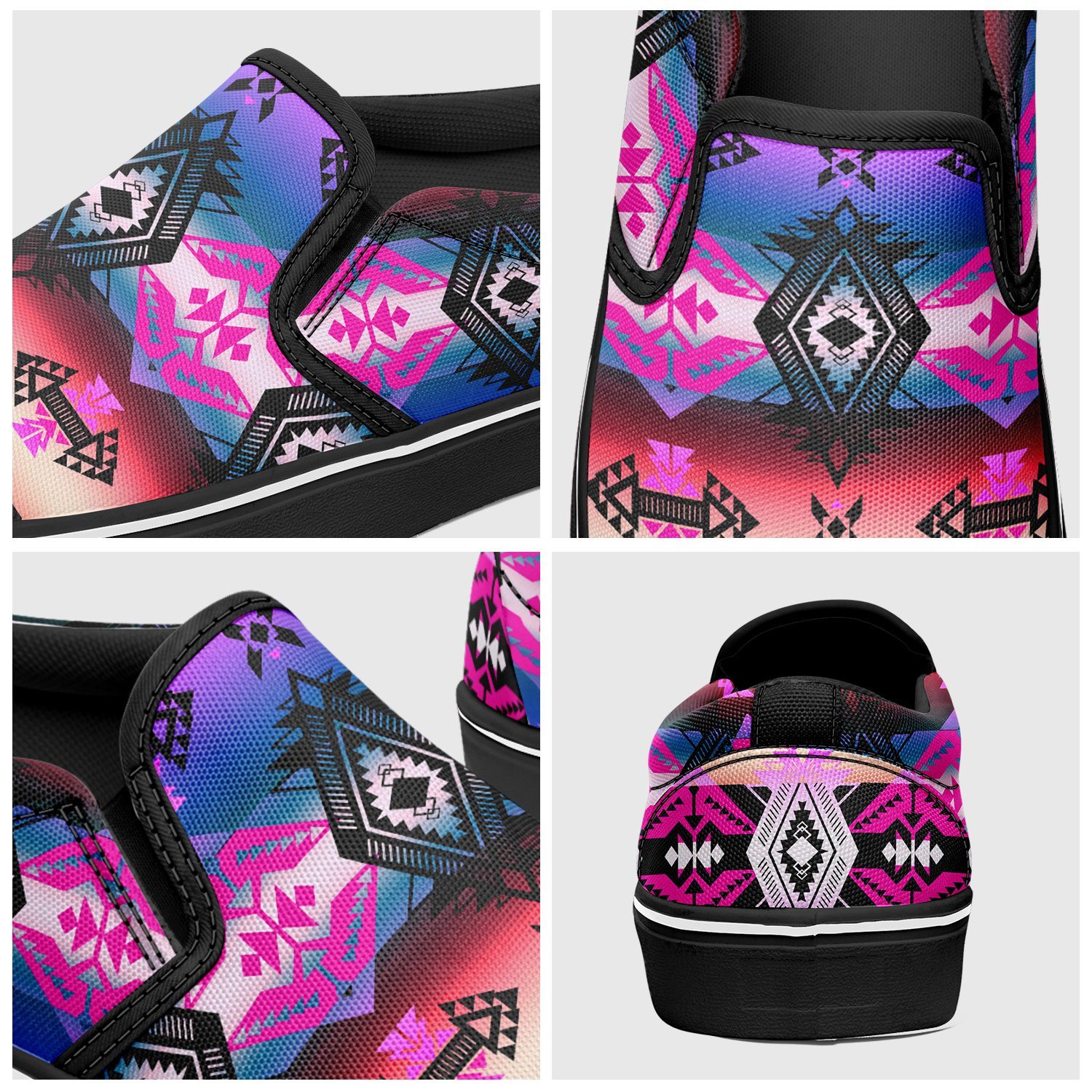 Sovereign Nation Skies Otoyimm Canvas Slip On Shoes otoyimm Herman