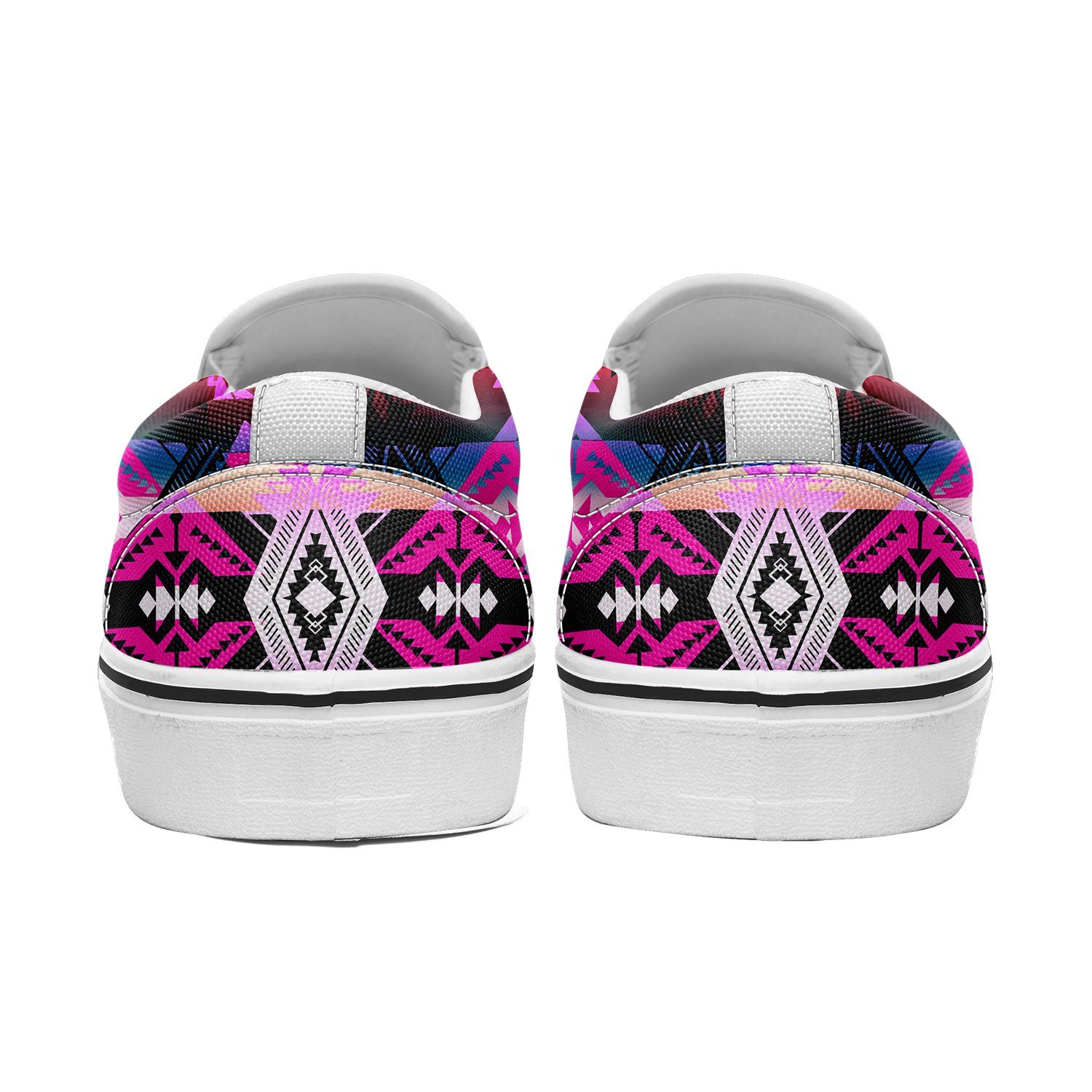 Sovereign Nation Skies Otoyimm Kid's Canvas Slip On Shoes otoyimm Herman