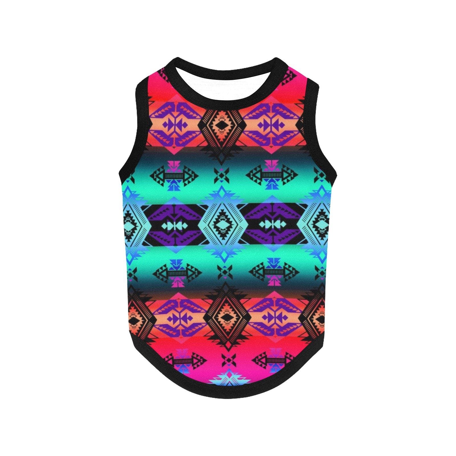 Sovereign Nation Sunrise All Over Print Pet Tank Top Pet Tank Top e-joyer