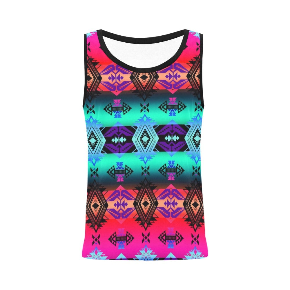 Sovereign Nation Sunrise All Over Print Tank Top for Women (Model T43) All Over Print Tank Top for Women (T43) e-joyer