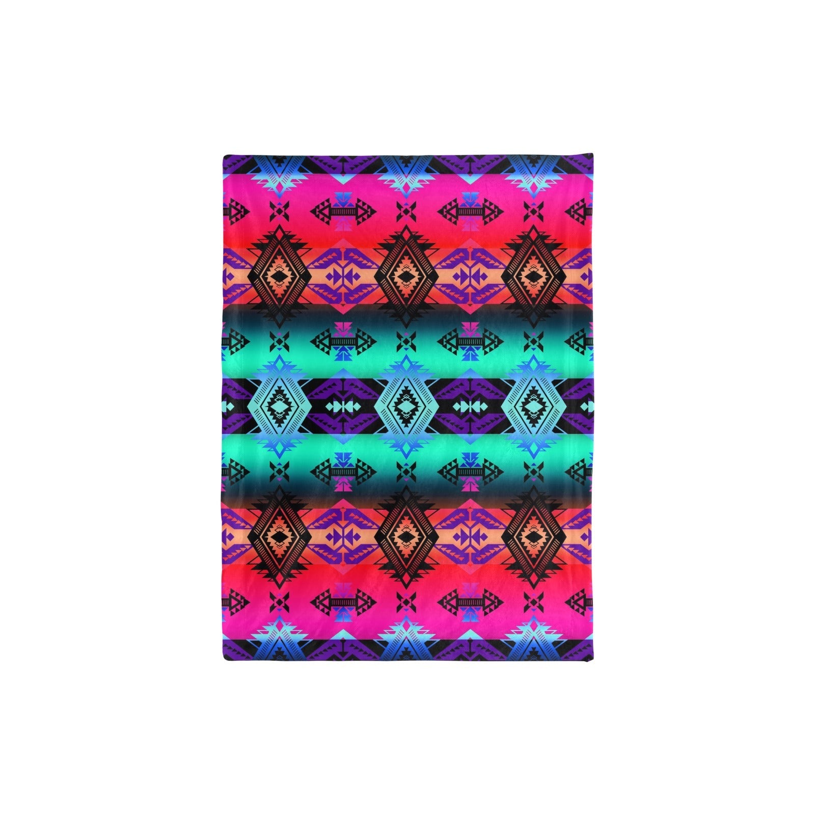 Sovereign Nation Sunrise Baby Blanket 30"x40" Baby Blanket 30"x40" e-joyer