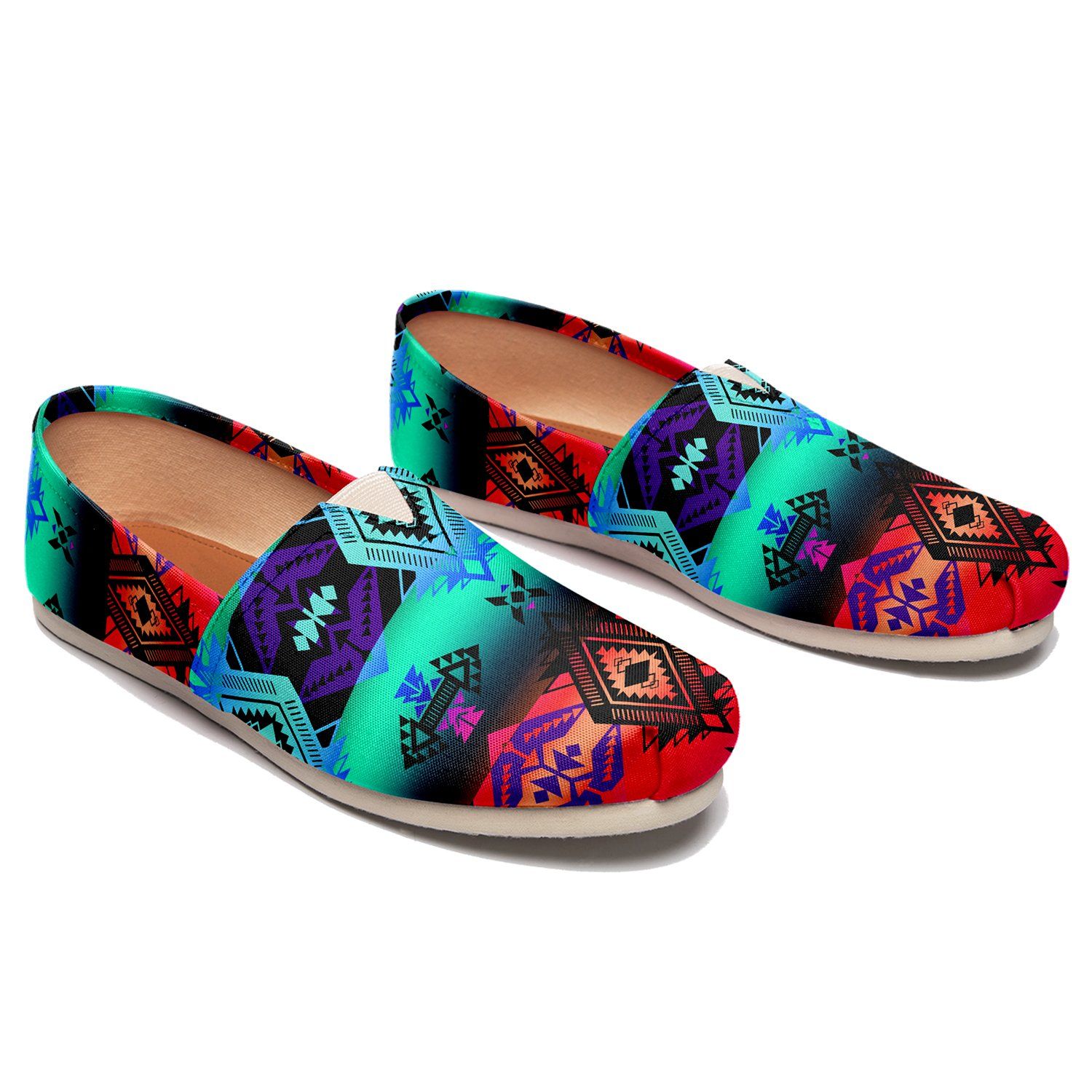 Sovereign Nation Sunrise Casual Unisex Slip On Shoe Herman