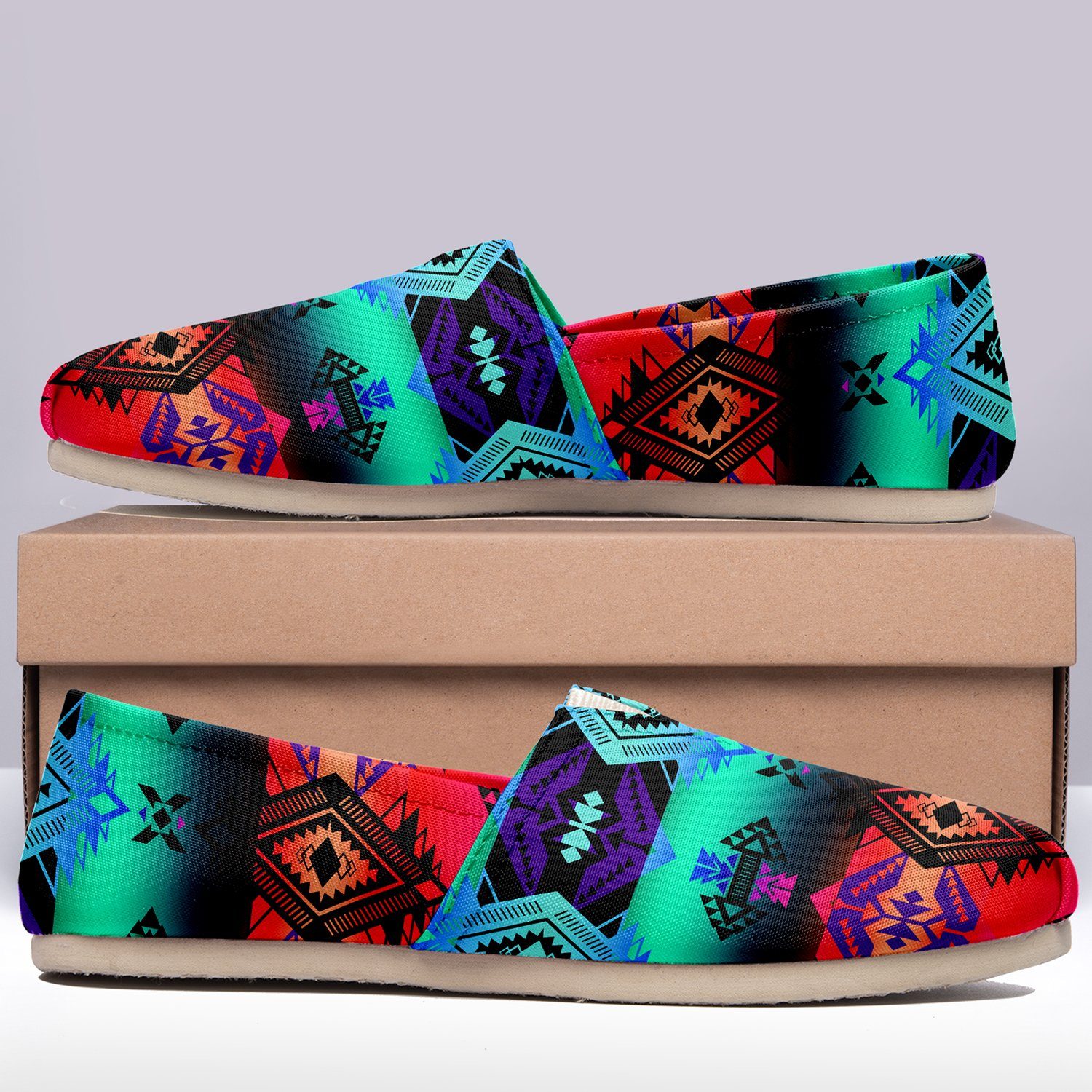 Sovereign Nation Sunrise Casual Unisex Slip On Shoe Herman