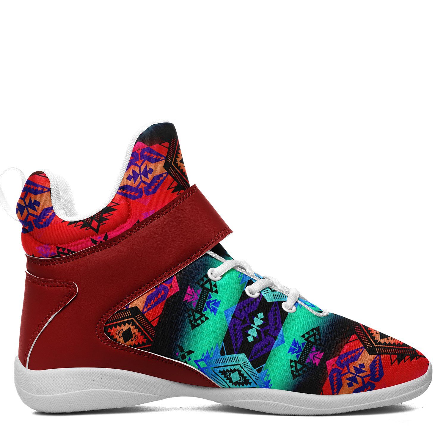 Sovereign Nation Sunrise Ipottaa Basketball / Sport High Top Shoes 49 Dzine