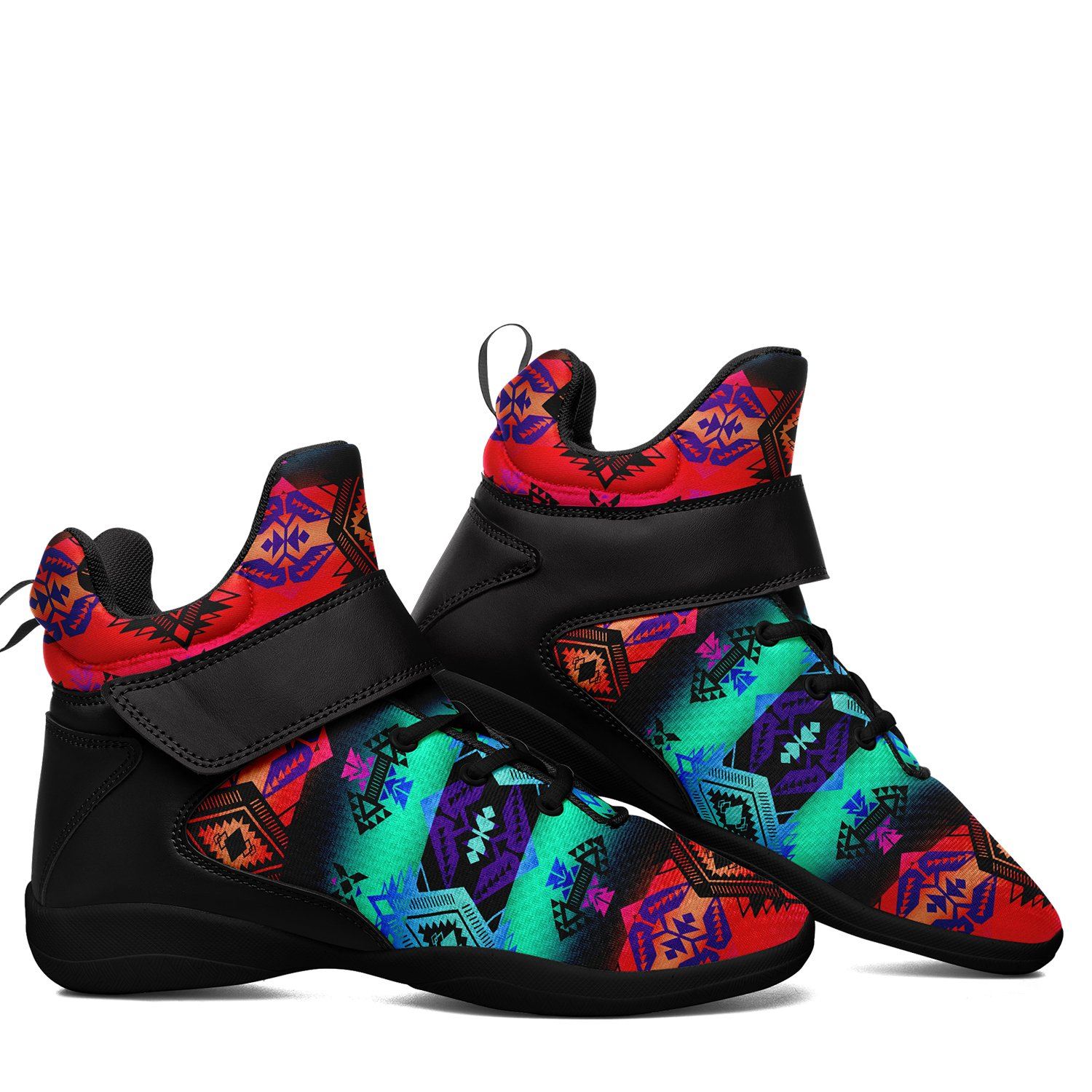 Sovereign Nation Sunrise Ipottaa Basketball / Sport High Top Shoes 49 Dzine