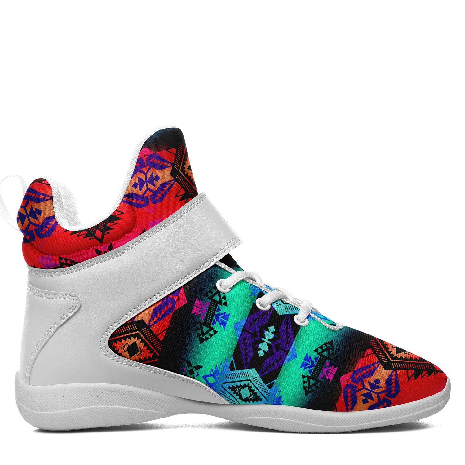 Sovereign Nation Sunrise Ipottaa Basketball / Sport High Top Shoes 49 Dzine