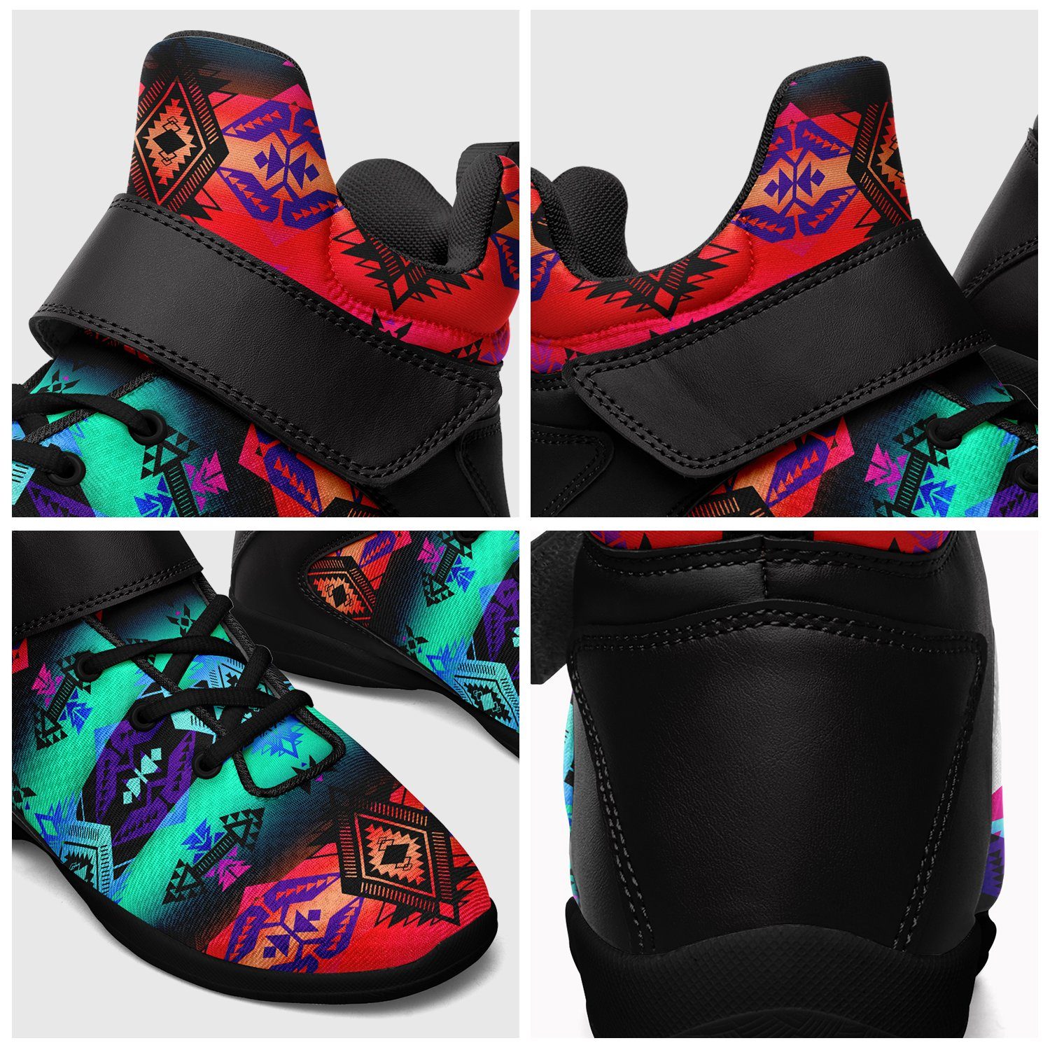 Sovereign Nation Sunrise Ipottaa Basketball / Sport High Top Shoes 49 Dzine