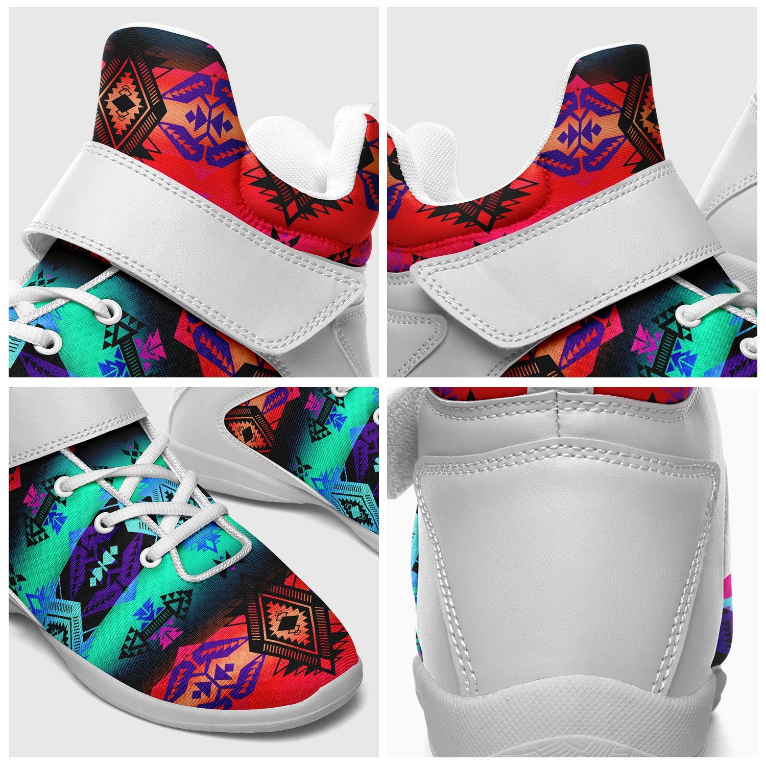 Sovereign Nation Sunrise Ipottaa Basketball / Sport High Top Shoes 49 Dzine