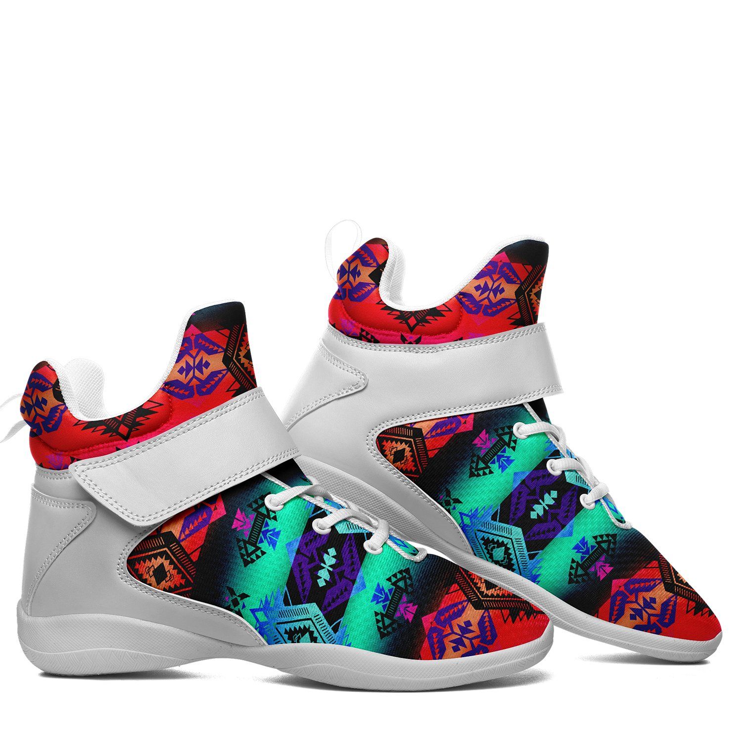 Sovereign Nation Sunrise Ipottaa Basketball / Sport High Top Shoes 49 Dzine