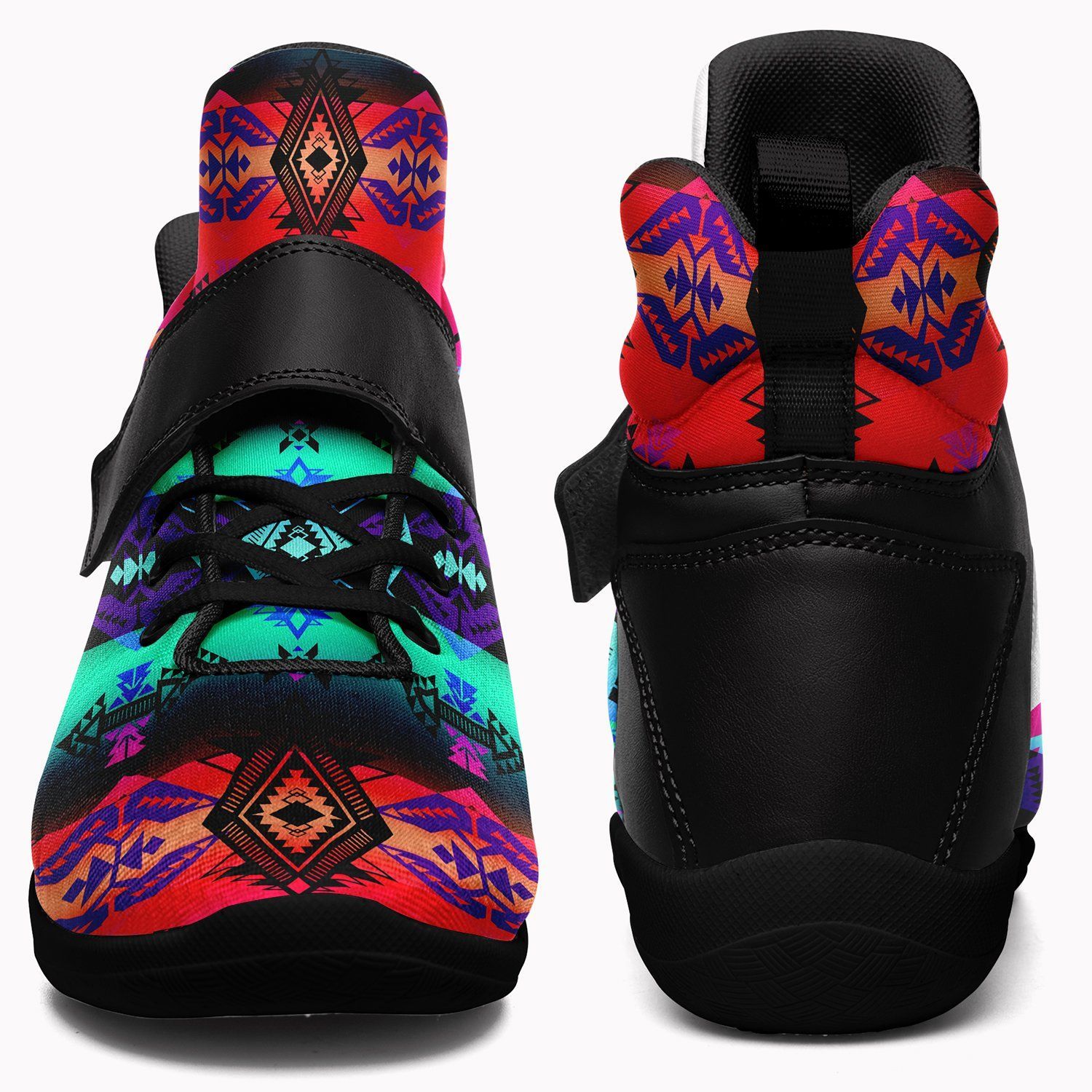 Sovereign Nation Sunrise Ipottaa Basketball / Sport High Top Shoes - Black Sole 49 Dzine
