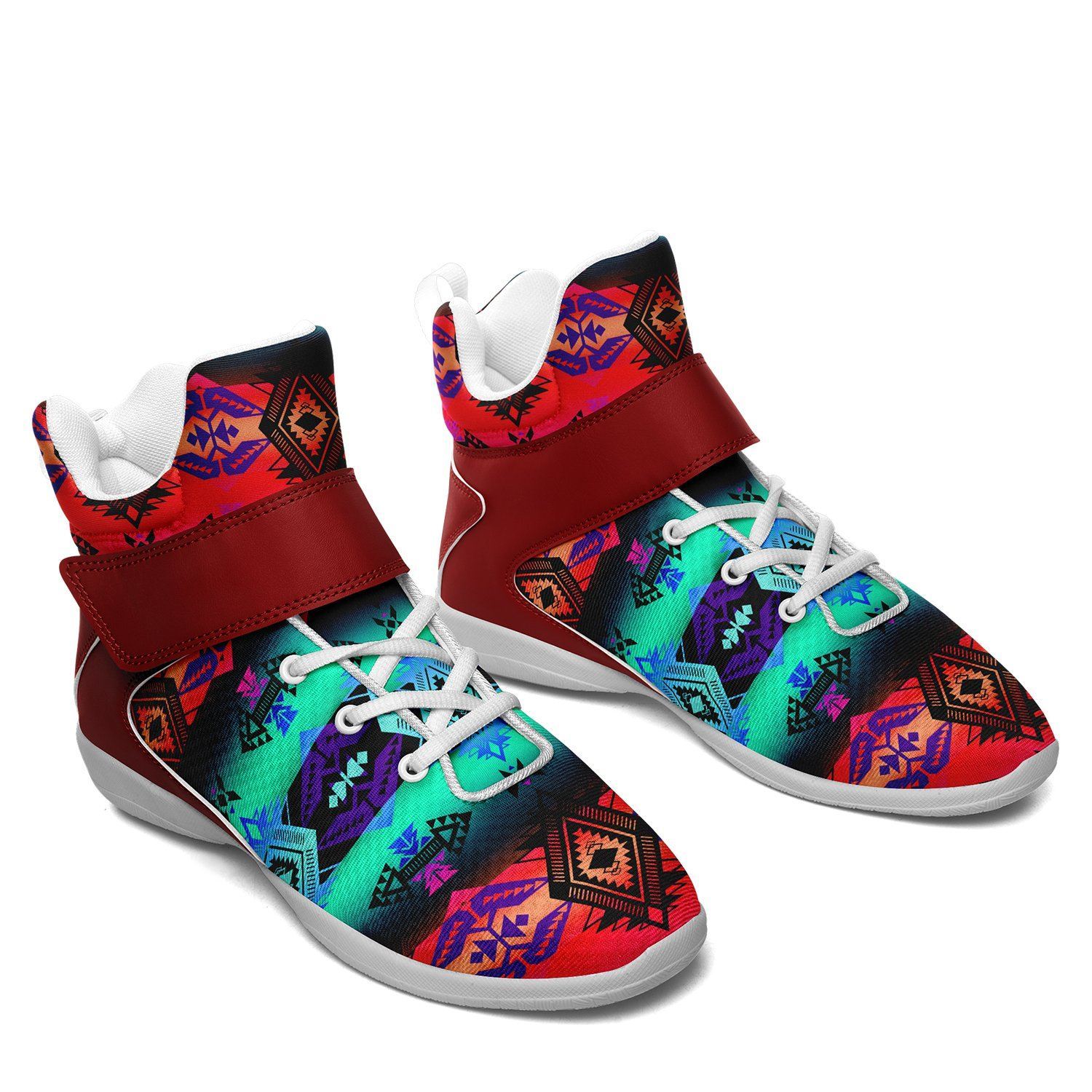 Sovereign Nation Sunrise Kid's Ipottaa Basketball / Sport High Top Shoes 49 Dzine