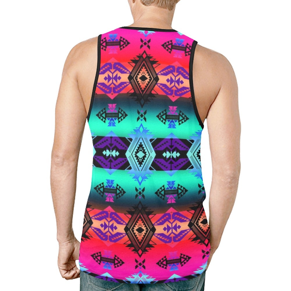 Sovereign Nation Sunrise New All Over Print Tank Top for Men (Model T46) New All Over Print Tank Top for Men (T46) e-joyer