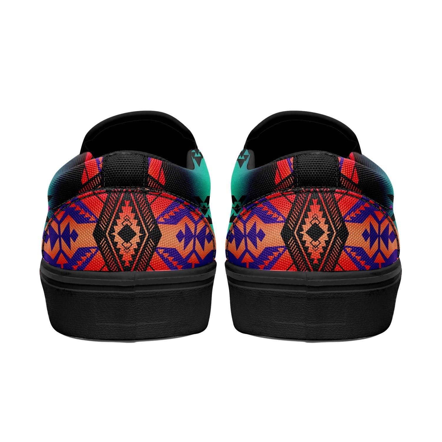 Sovereign Nation Sunrise Otoyimm Canvas Slip On Shoes 49 Dzine