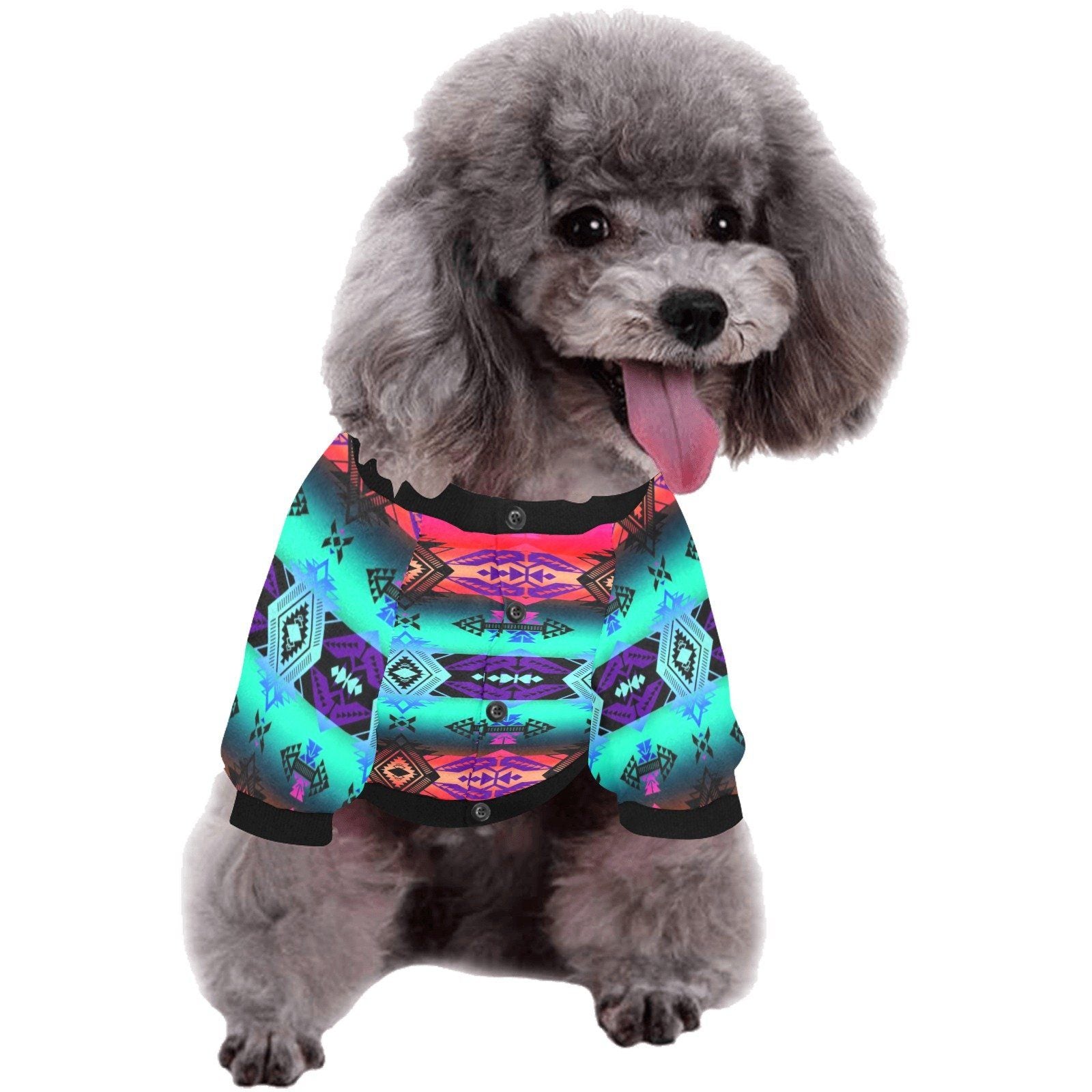 Sovereign Nation Sunrise Pet Dog Round Neck Shirt Pet Dog Round Neck Shirt e-joyer