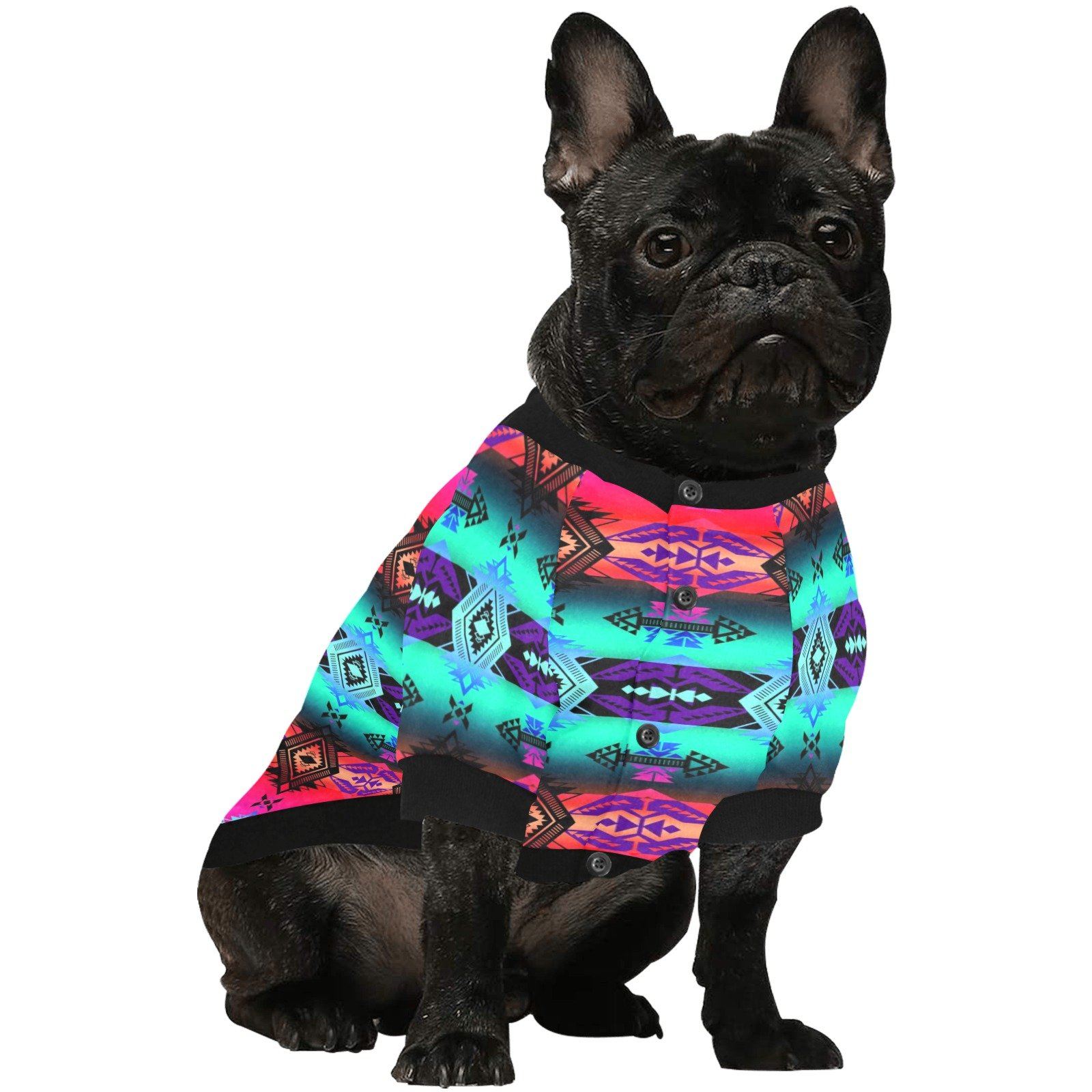 Sovereign Nation Sunrise Pet Dog Round Neck Shirt Pet Dog Round Neck Shirt e-joyer