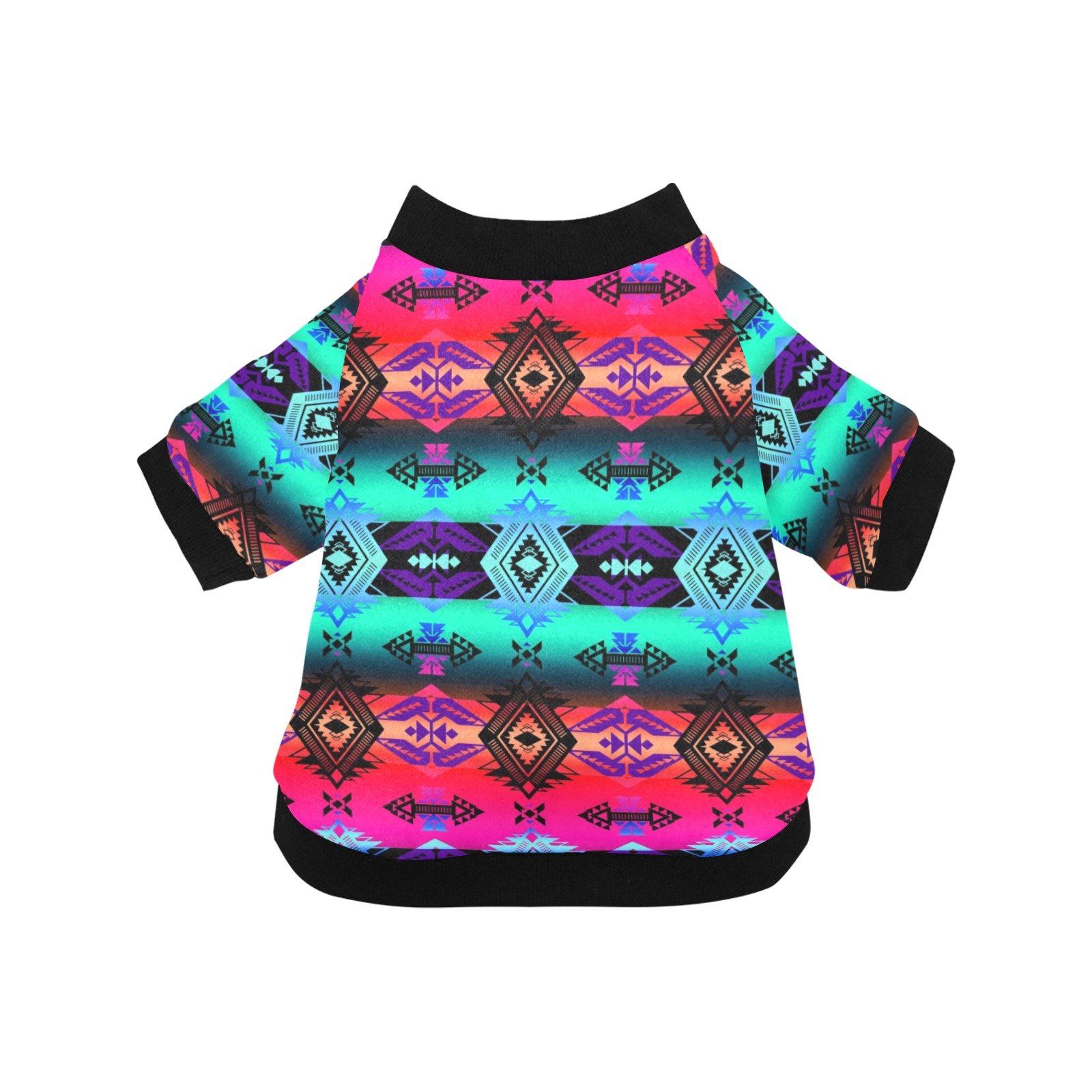 Sovereign Nation Sunrise Pet Dog Round Neck Shirt Pet Dog Round Neck Shirt e-joyer