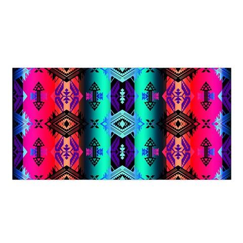 Sovereign Nation Sunrise Satin Shawl Scarf 49 Dzine