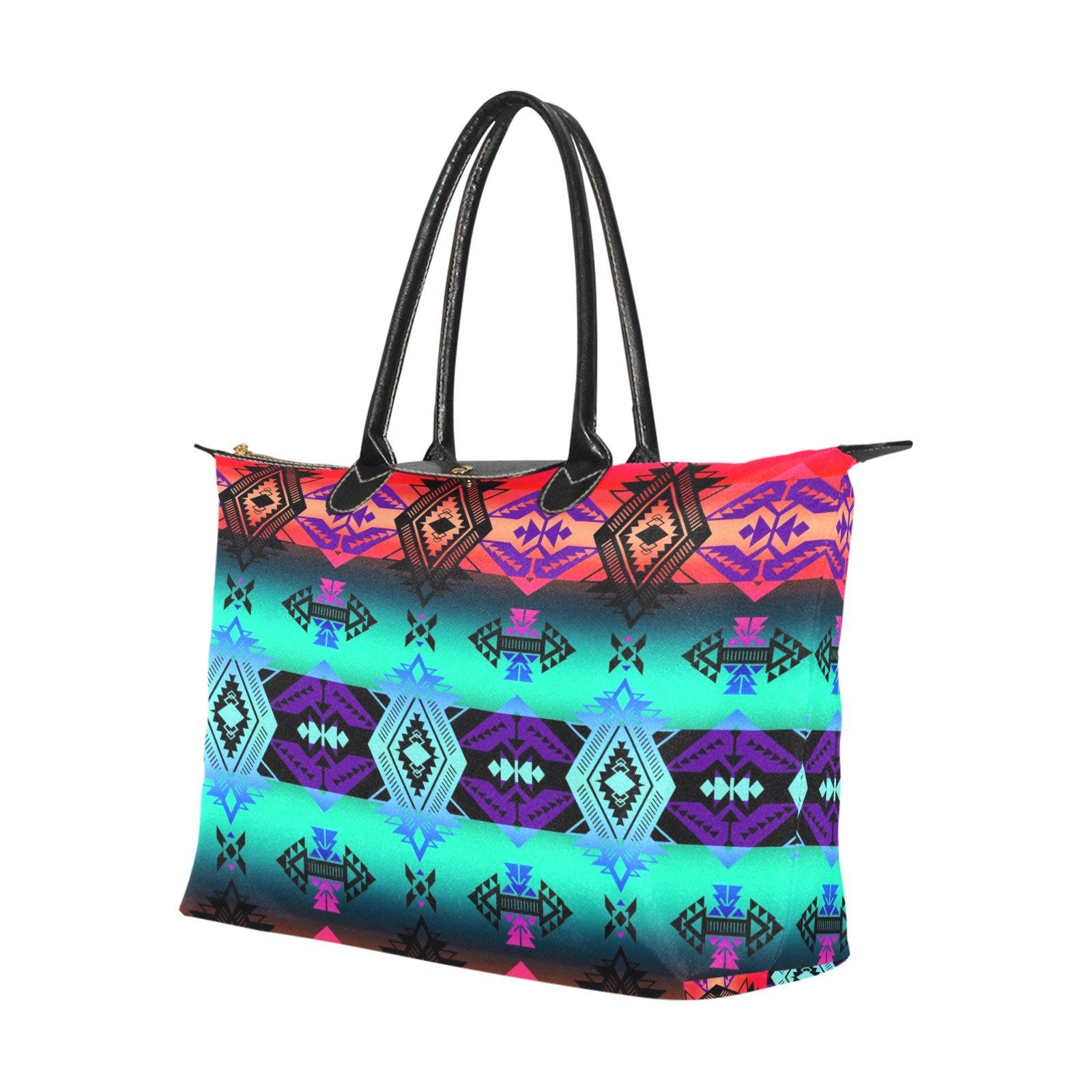 Sovereign Nation Sunrise Single-Shoulder Lady Handbag (Model 1714) bag e-joyer