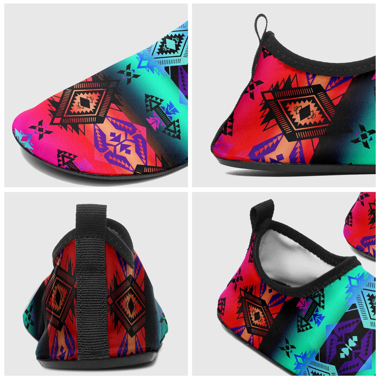 Sovereign Nation Sunrise Sockamoccs Slip On Shoes 49 Dzine