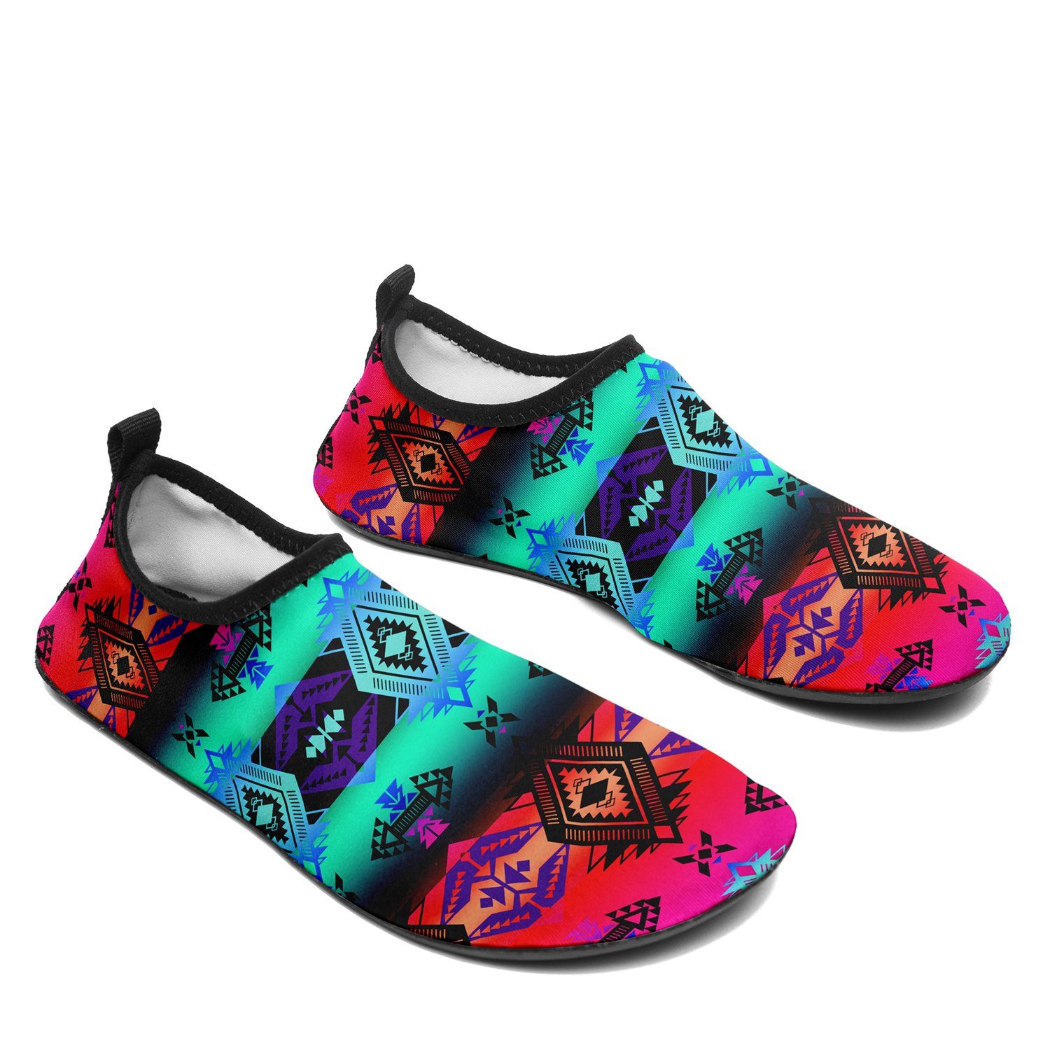 Sovereign Nation Sunrise Sockamoccs Slip On Shoes 49 Dzine