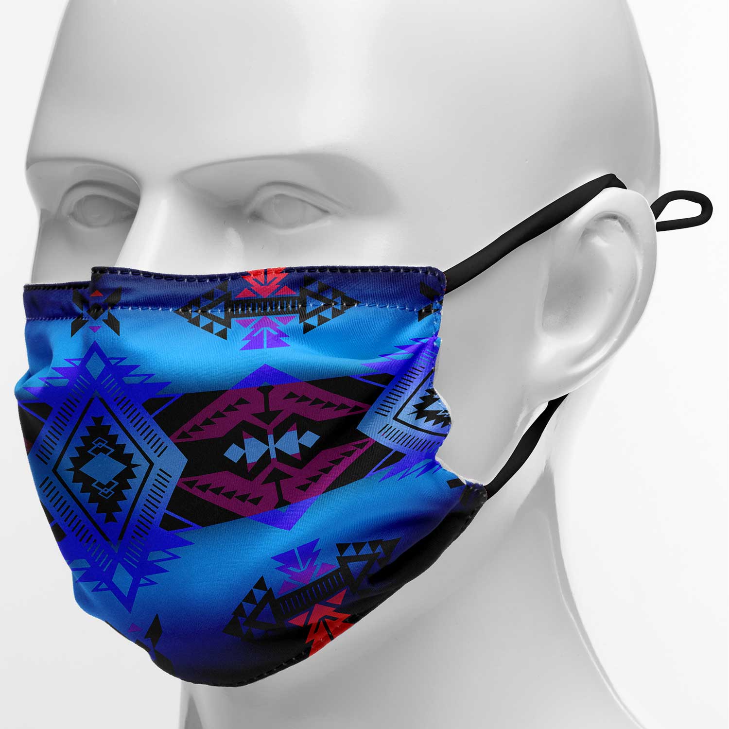 Sovereign Nation Sunset Face Cover Herman