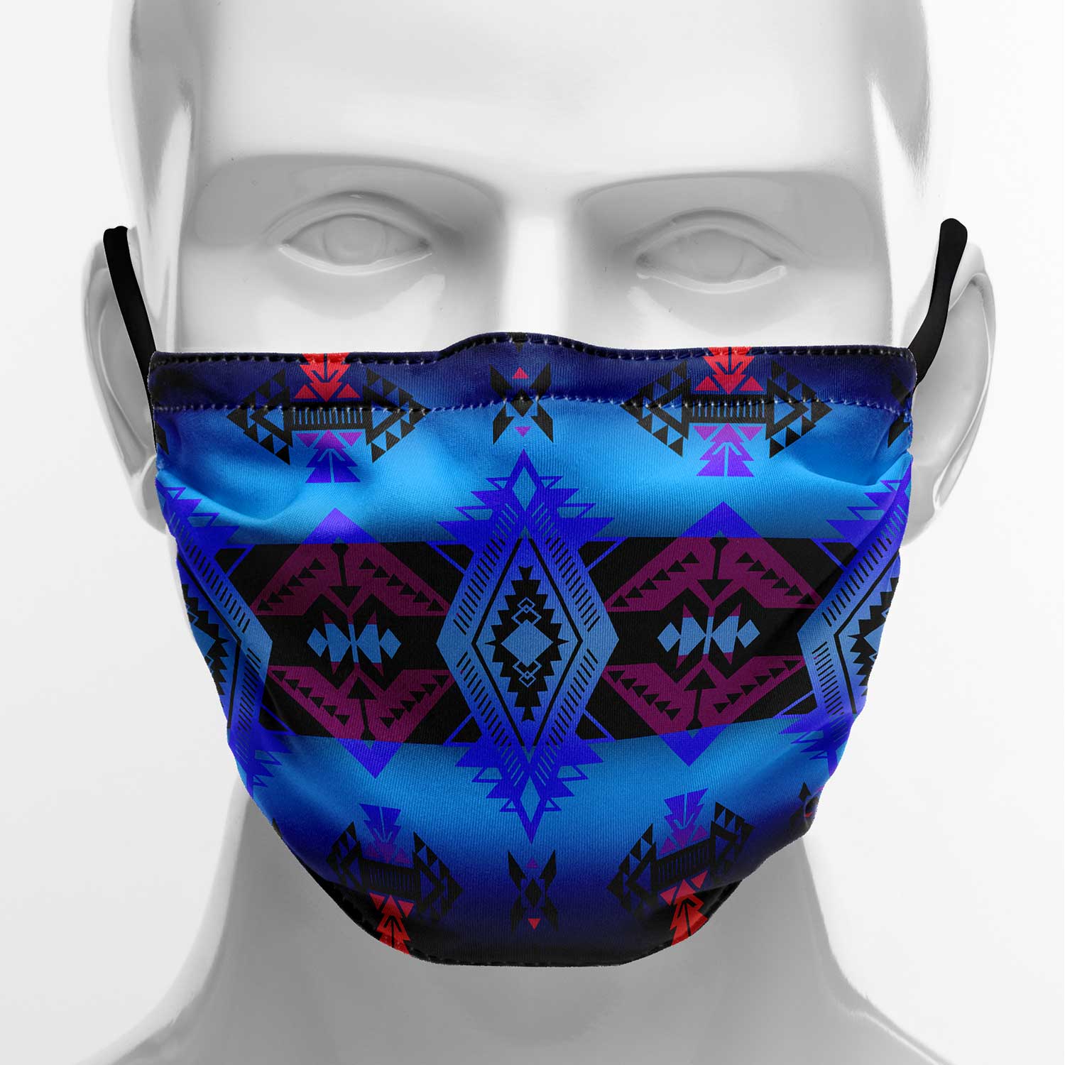 Sovereign Nation Sunset Face Cover Herman