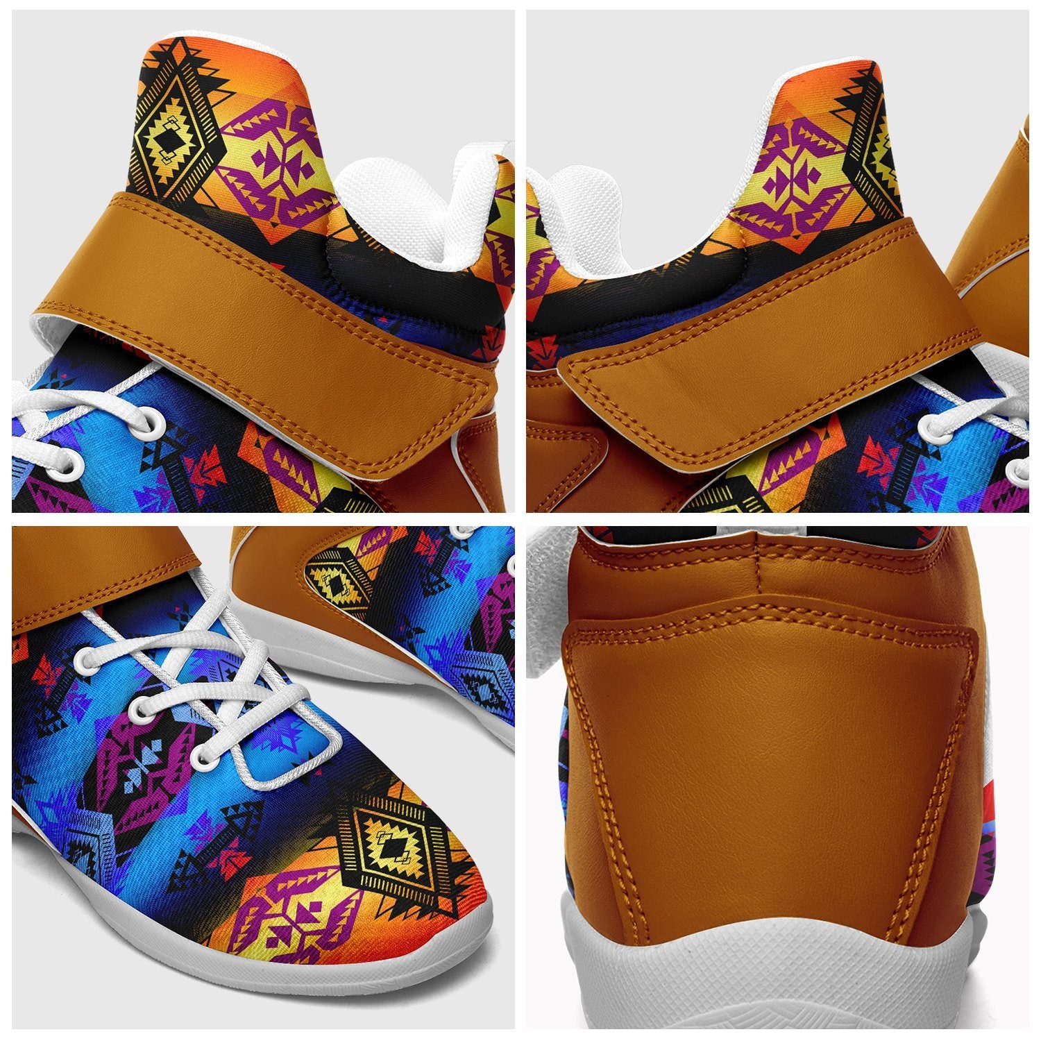 Sovereign Nation Sunset Ipottaa Basketball / Sport High Top Shoes 49 Dzine