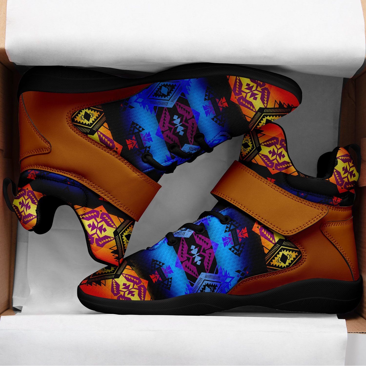 Sovereign Nation Sunset Ipottaa Basketball / Sport High Top Shoes 49 Dzine