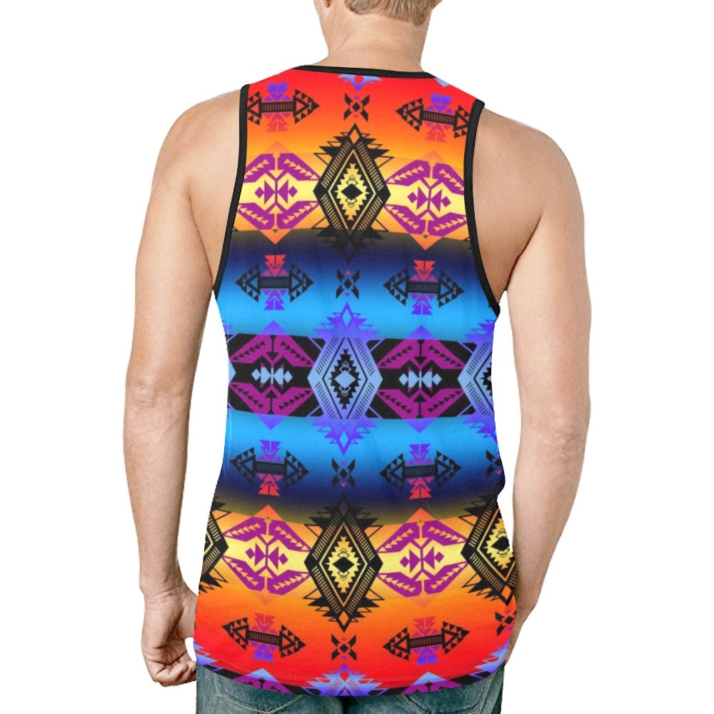 Sovereign Nation Sunset New All Over Print Tank Top for Men (Model T46) New All Over Print Tank Top for Men (T46) e-joyer