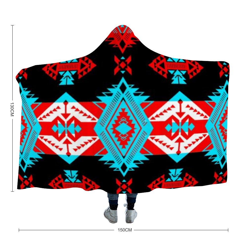 Sovereign Nation Trade Blanket Hooded Blanket 49 Dzine