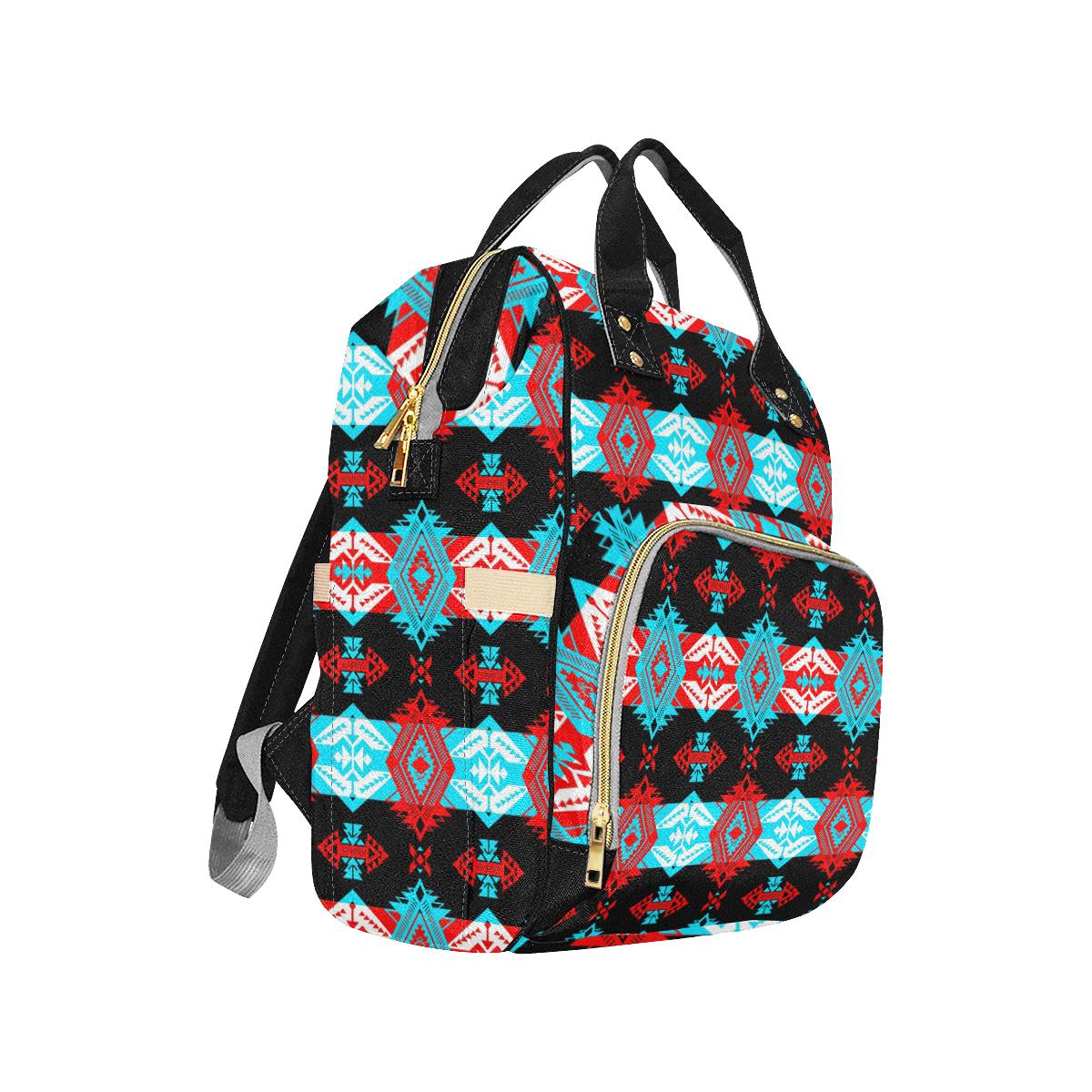 Sovereign Nation Trade Blanket v2 Multi-Function Diaper Backpack (Model 1688) Diaper Backpack (1688) e-joyer