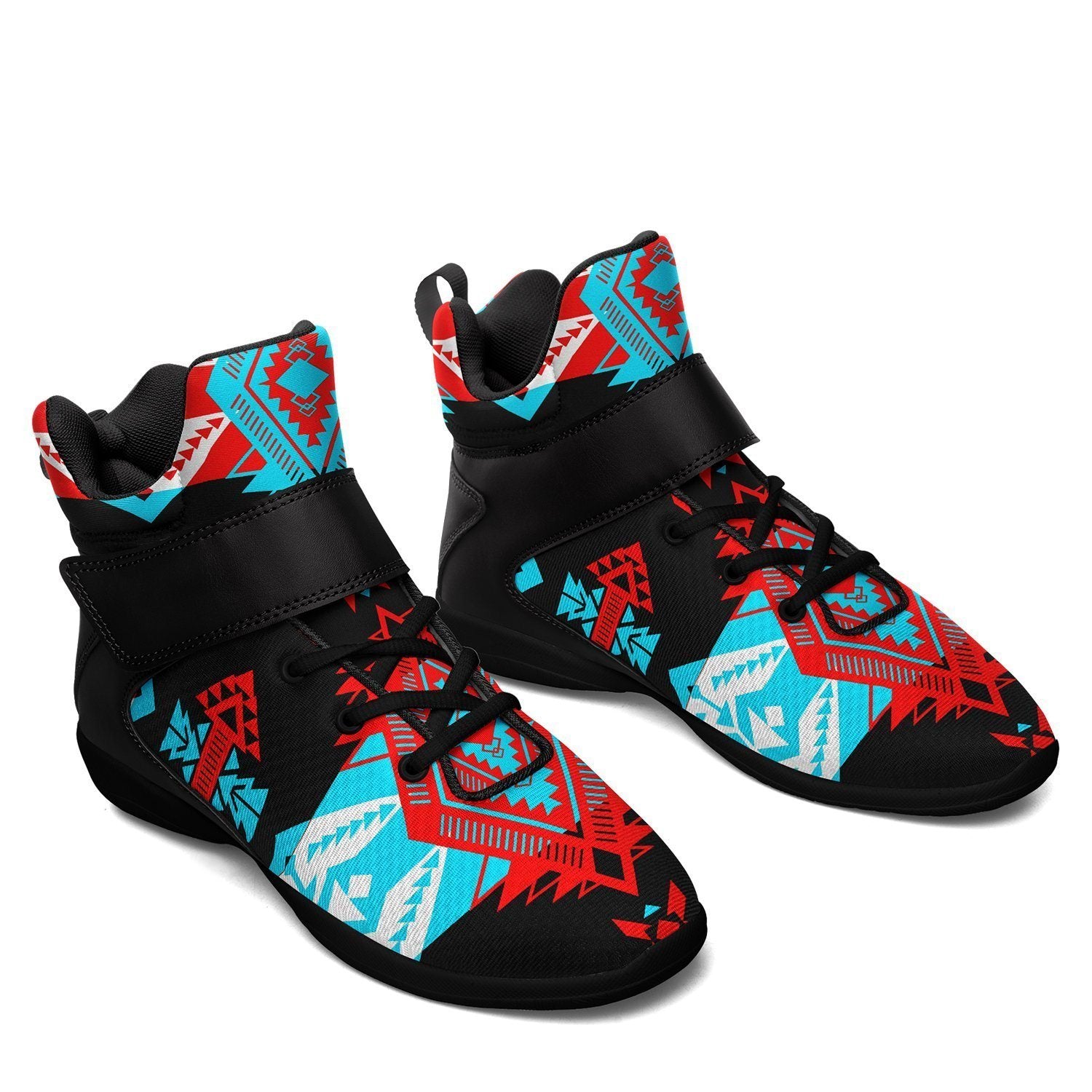 Sovereign Nation Trade Ipottaa Basketball / Sport High Top Shoes - Black Sole 49 Dzine