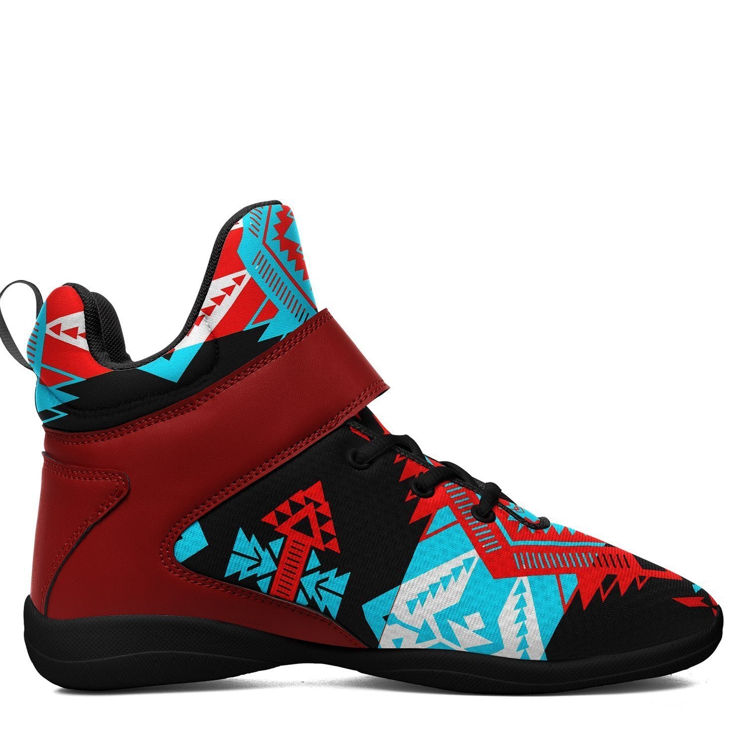 Sovereign Nation Trade Ipottaa Basketball / Sport High Top Shoes - Black Sole 49 Dzine