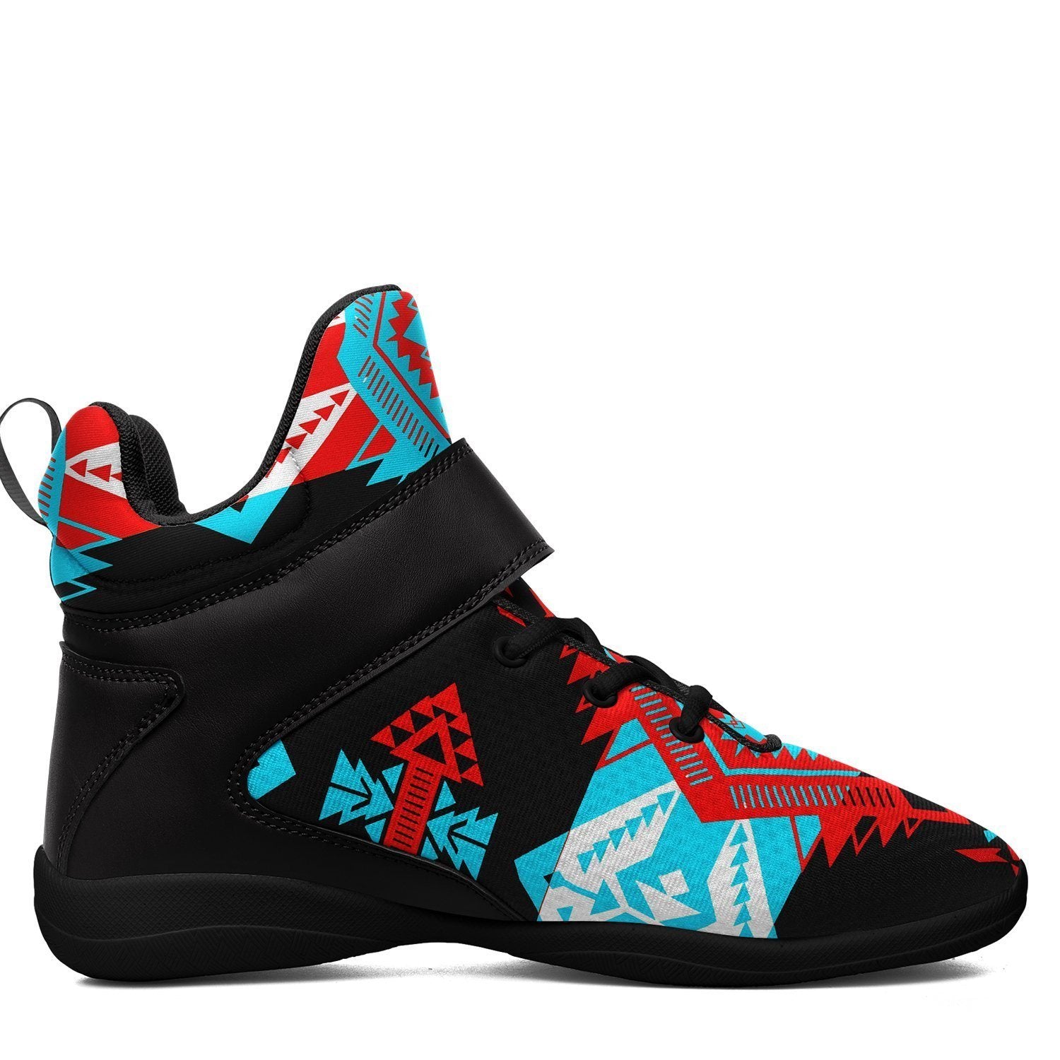 Sovereign Nation Trade Ipottaa Basketball / Sport High Top Shoes - Black Sole 49 Dzine