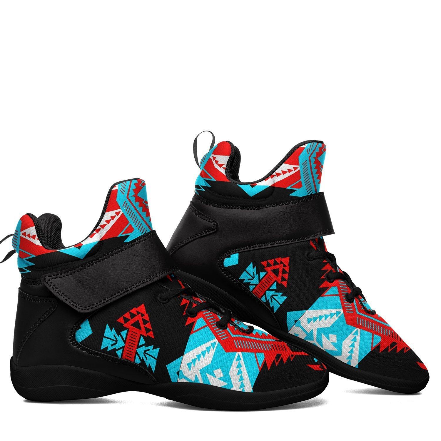 Sovereign Nation Trade Ipottaa Basketball / Sport High Top Shoes - Black Sole 49 Dzine