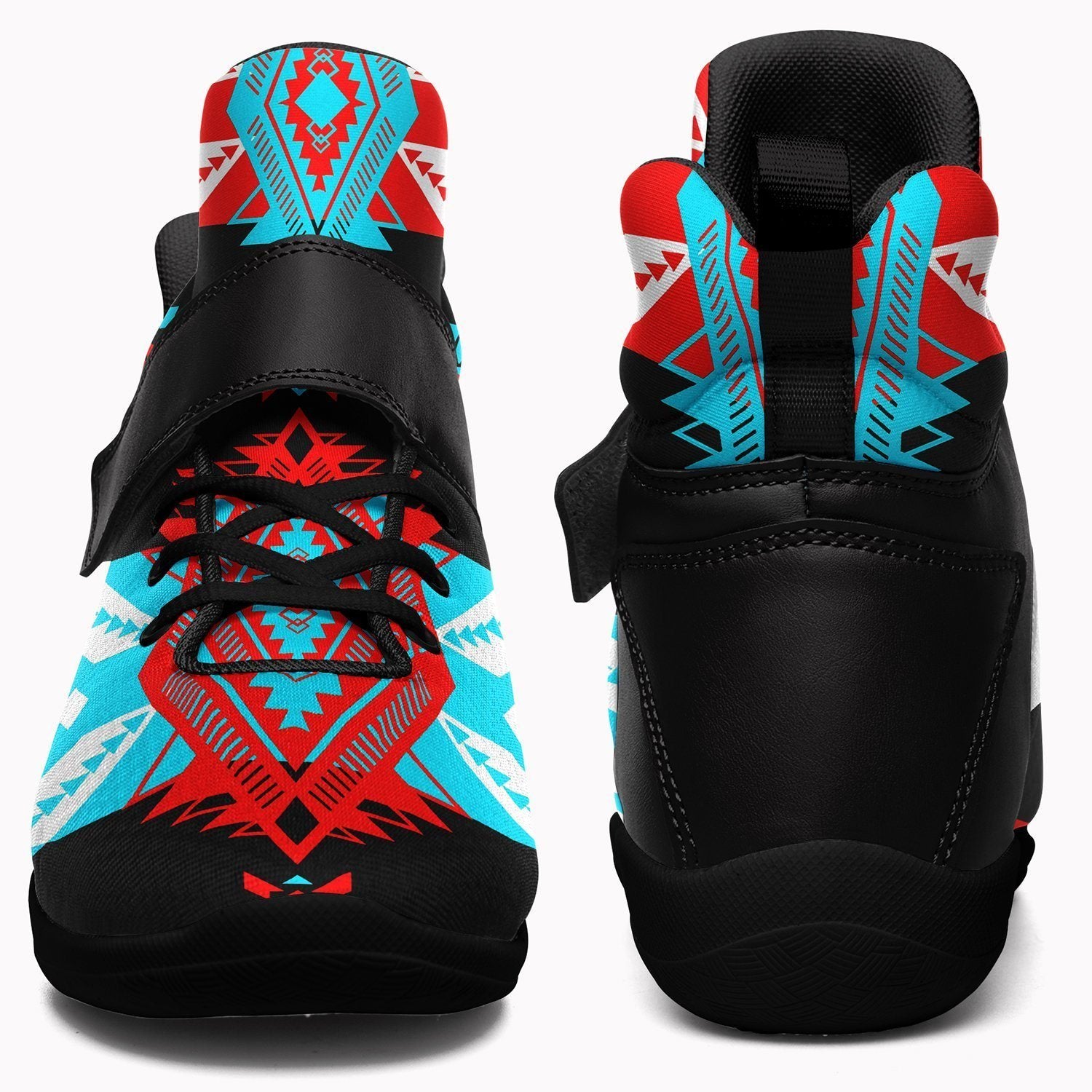 Sovereign Nation Trade Ipottaa Basketball / Sport High Top Shoes - Black Sole 49 Dzine