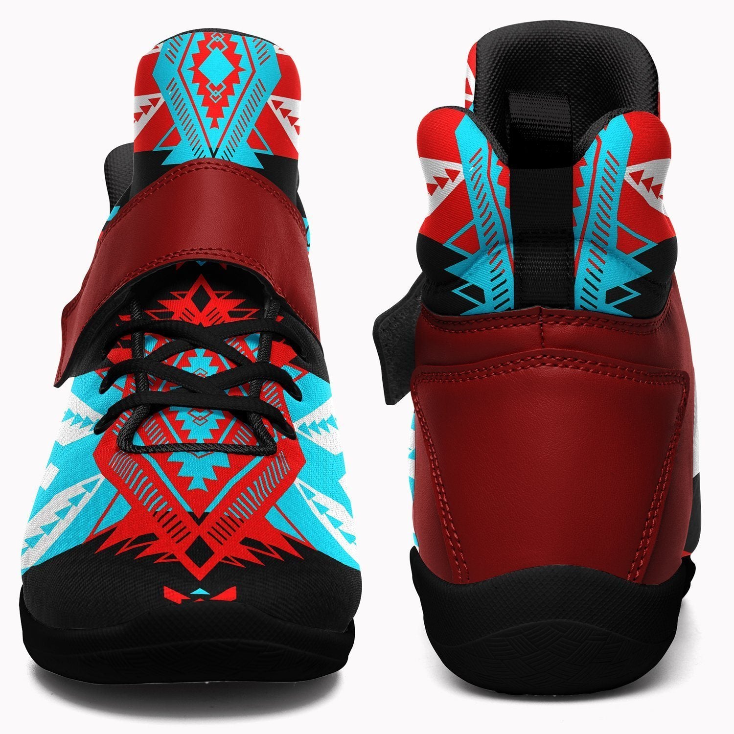 Sovereign Nation Trade Ipottaa Basketball / Sport High Top Shoes - Black Sole 49 Dzine